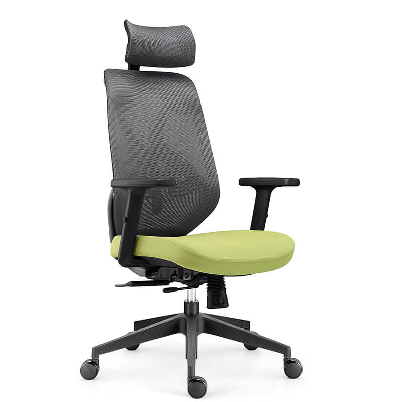 Ergonomic Office Chair yellow seat