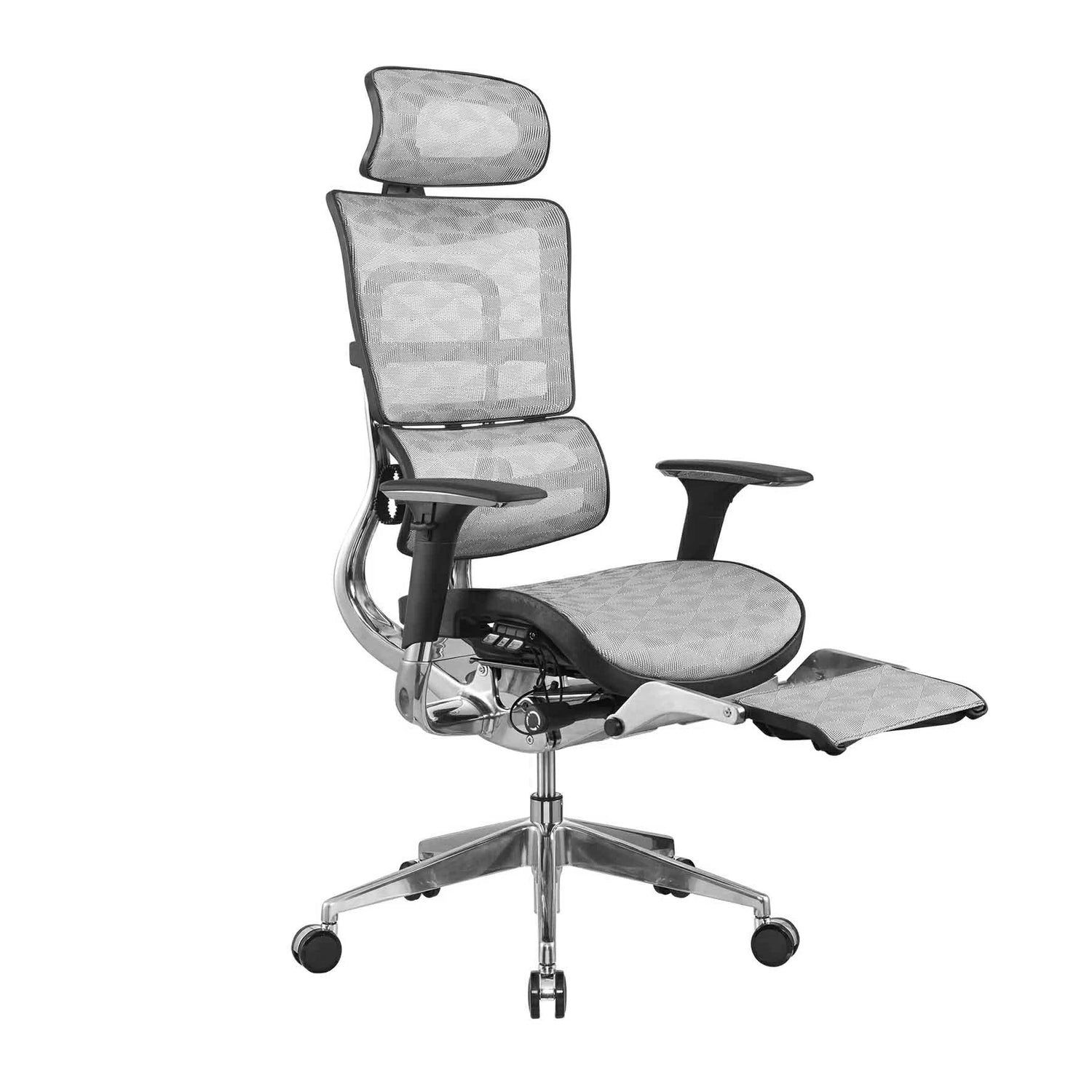 Ergonomic Office Mesh Chair With Footrest