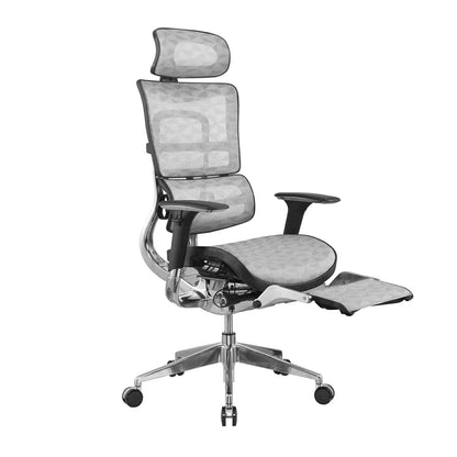 Ergonomic Office Mesh Chair With Footrest