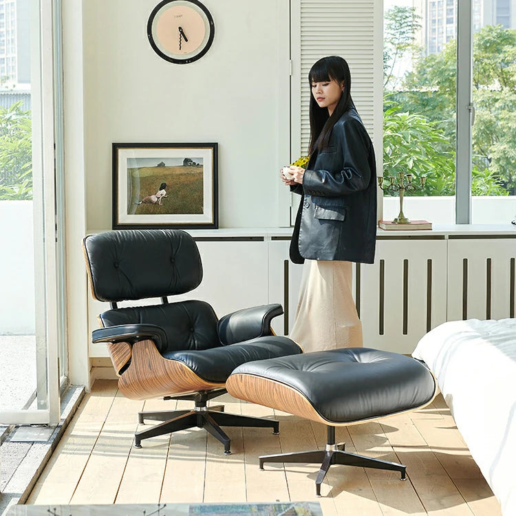 1. Wenaifurniture Eames Lounge Chair and Ottoman Replica