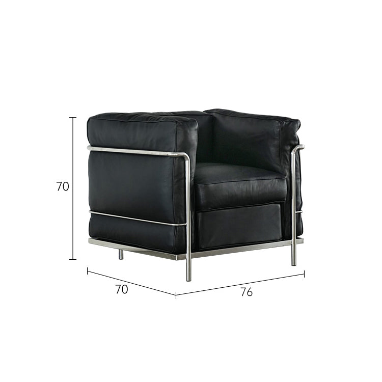 LC2 One Seater Sofa | Le Corbusier | Replica