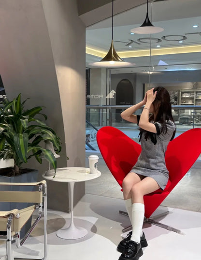 Verner Panton Style Heart Cone Chair 