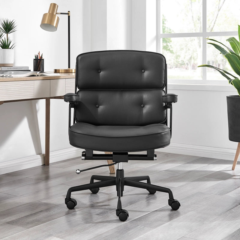 Robin  Genuine  Leather Office Chair Eames ES104