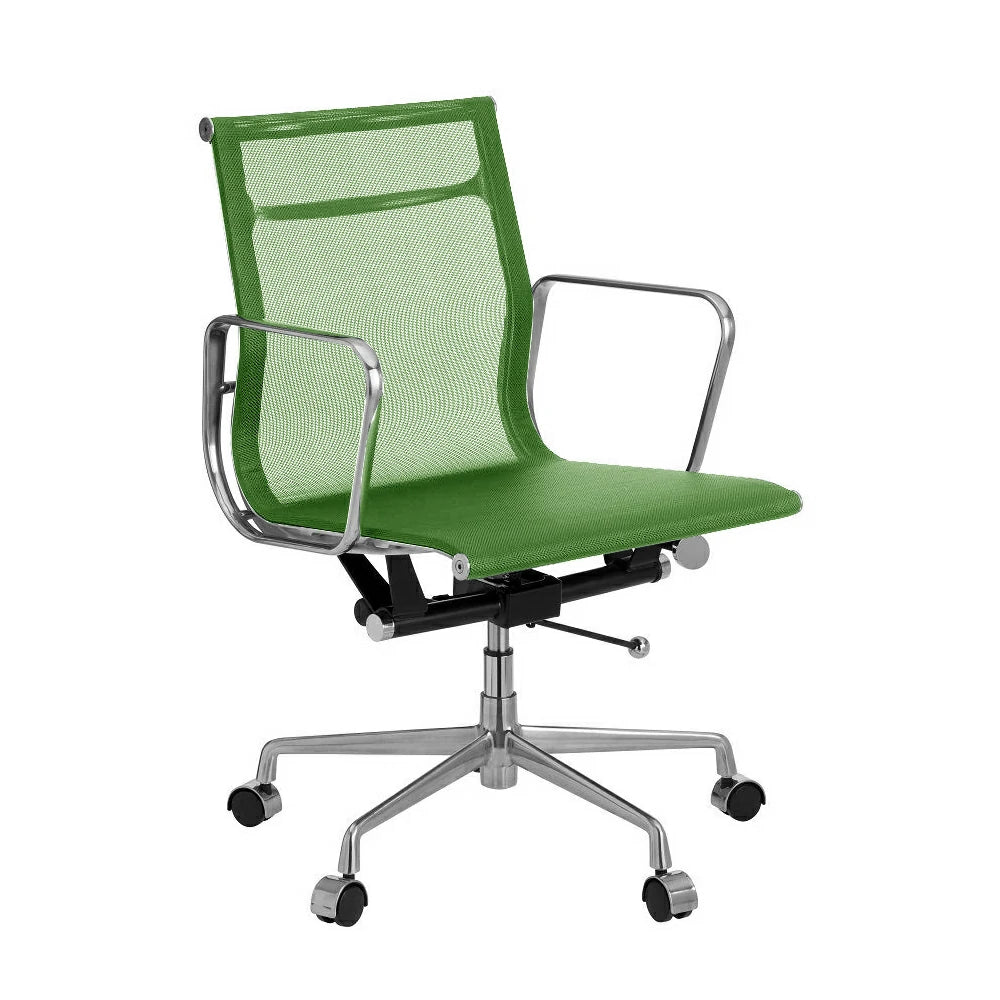 Eames EA117 alu office mesh chair green color