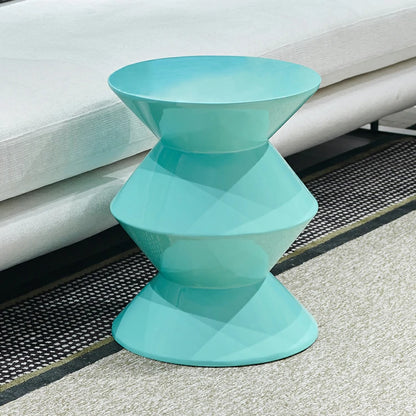 Replica Cesar side coffee table Tiffany blue