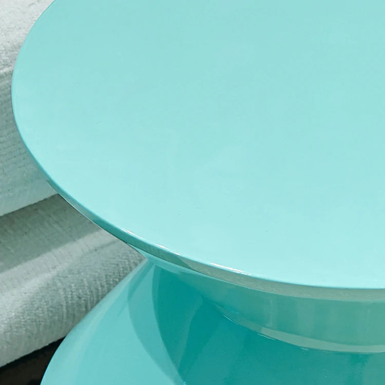 Replica Cesar side coffee table Tiffany blue