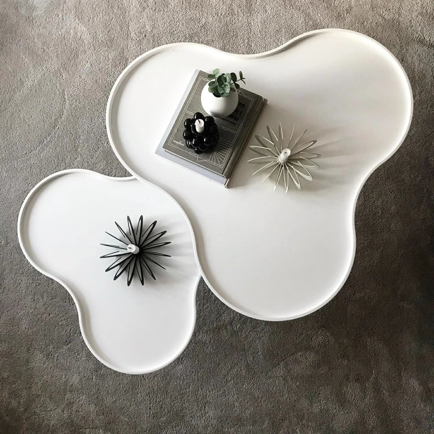 Flower Mono Coffee Table white