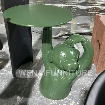 Monkey Side Table green